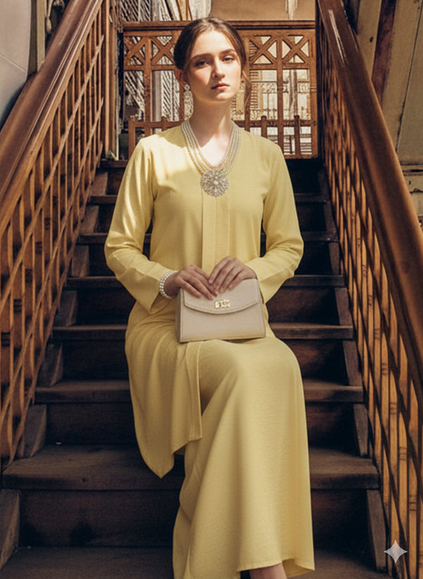 BAJU KEBAYA ADENA (SWEET YELLOW)